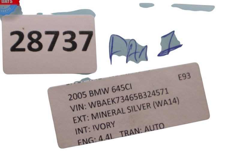 Load image into Gallery viewer, 04-05 BMW 645Ci E63 Engine Radiator Condenser Cooling Fan Assy 17427514314 Oem
