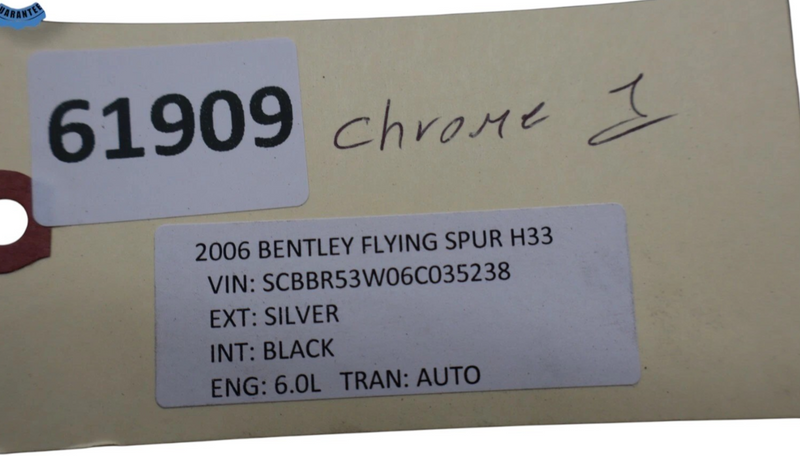 Load image into Gallery viewer, 06-12 Bentley Continental Front Left Side Door Lower Window Molding Trim Oem
