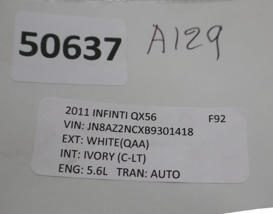 11-13 Infiniti QX56 Front Left Driver Seat Control Module Unit 285651LA0A Oem
