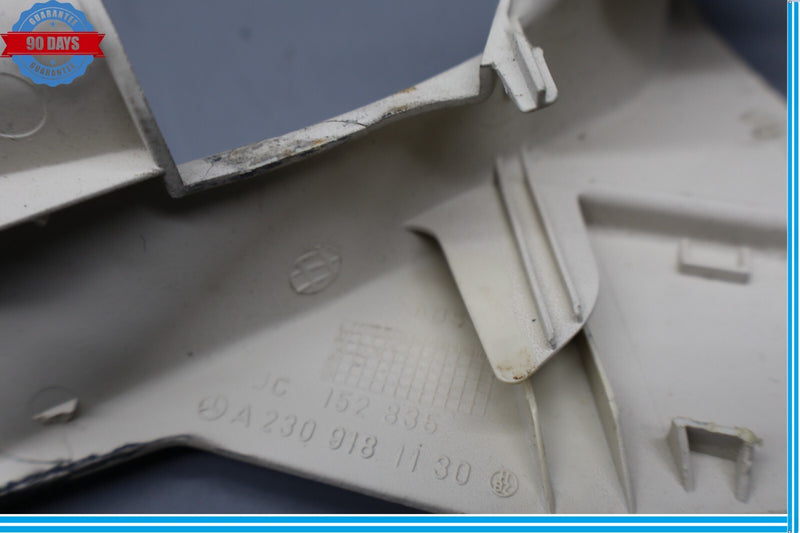 Load image into Gallery viewer, 03-12 Mercedes R230 SL550 Front Left Driver Seat Track Trim Cover Beige Oem
