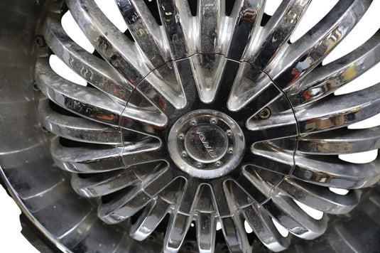 Strada Spina 20" Inch Chrome Alloy Rim Wheel Set of 4 20x8J 245/40 ZR20 Oem