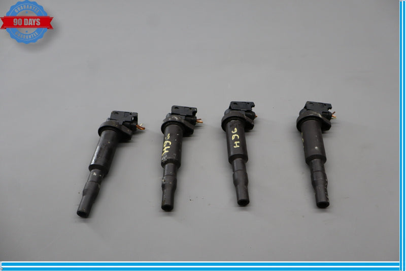 Load image into Gallery viewer, 09-15 BMW 750i 740i Front Engine Ignition Coil Coils Set of 4 Black Oem
