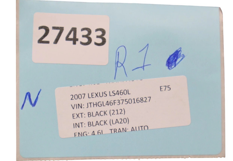 Load image into Gallery viewer, 07-12 Lexus LS460 LS460L Steering Wheel Cruise Woodgrain Leather 4510050250 Oem
