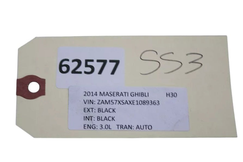 Load image into Gallery viewer, 14-17 Maserati Ghibli Left Side Rocker Skirt Molding Trim Panel 670010789 Oem
