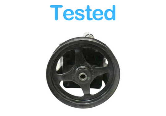 03-10 Jaguar XF XKR Power Steering Gear Oil Hydraulic Pump Motor Assembly Oem