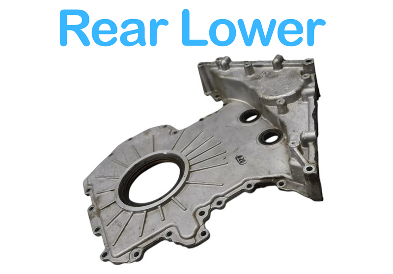 Load image into Gallery viewer, 2006 Bentley Continental Flying Spur Rear Center Lower Crank Cover 07D103171 Oem
