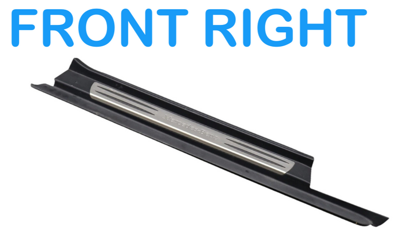 Load image into Gallery viewer, 05-11 Mercedes SLK280 R171 Front Right Door Step Sill Cover Trim 1716800235 OEM
