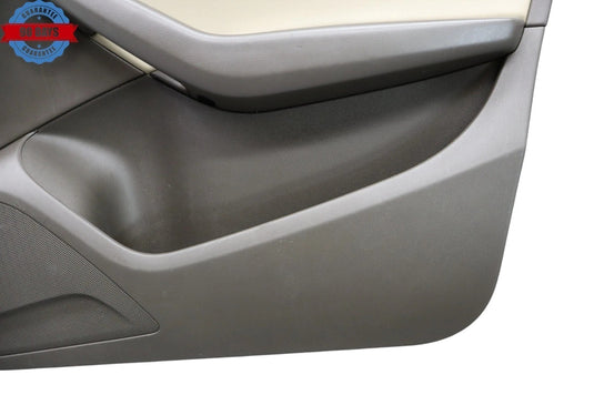 13-17 Audi Q5 SQ5 Front Right Passenger Side Interior Door Panel Gray Oem