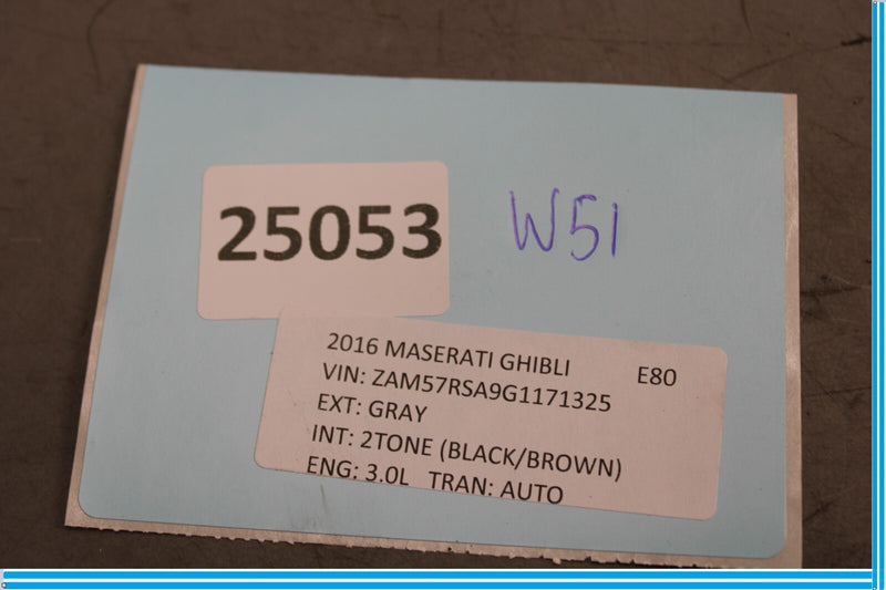 Load image into Gallery viewer, 14-17 Maserati Ghibli Rear Right Passenger Side Door Window Regulator Oem

