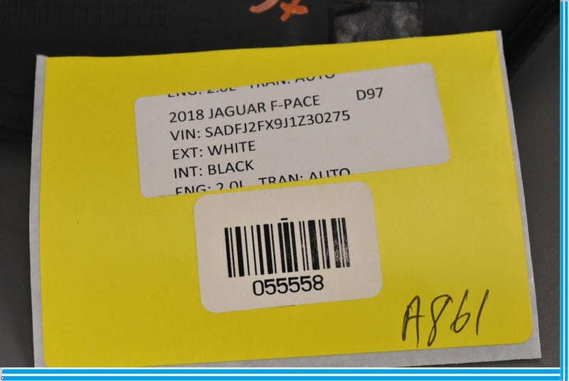 Load image into Gallery viewer, 2018 Jaguar E-Pace Rear Left Aperture Trim Cover Oem
