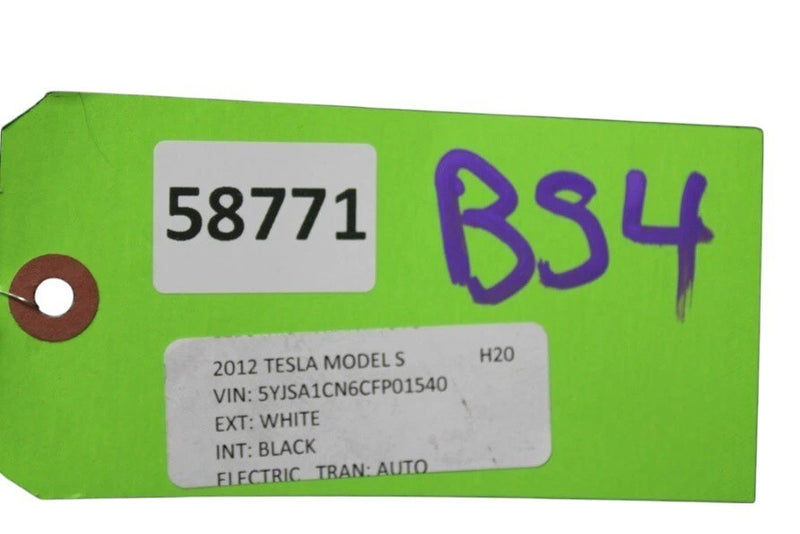 Load image into Gallery viewer, 12-20 Tesla Model S Rear Lower Bottom Seat Cushion Leather Black 102607601 Oem
