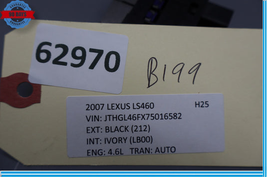 07-12 Lexus LS460 Instrument Cluster Trip Reset Switch Button 8497550030 Oem