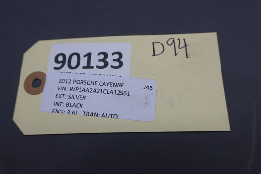11-18 Porsche Cayenne 958 GTS Rear Left Parking Brake Motor Actuator Oem