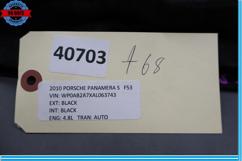 Load image into Gallery viewer, 10-13 Porsche Panamera Tailgate Liftgate Upper Trim Cover Panel Oem
