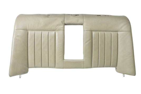 10-16 Mercedes W212 E350 E550 Rear Top Upper Seat Cushion Cover Beige OEM