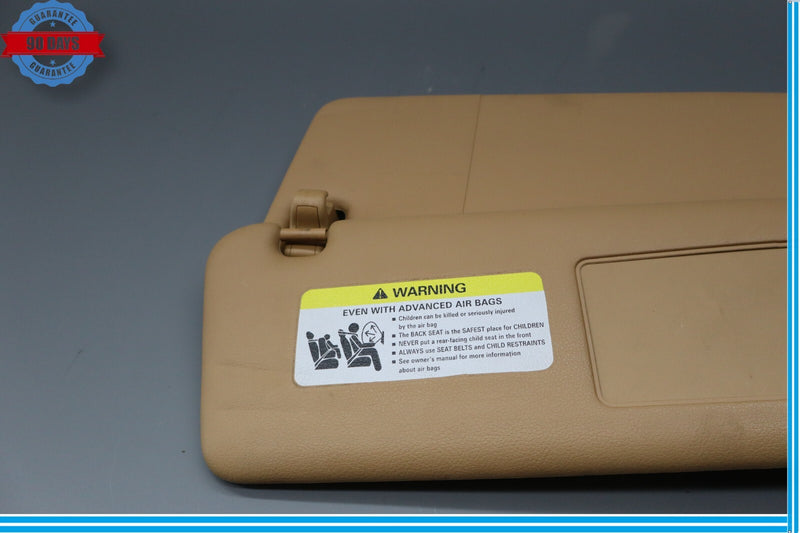 Load image into Gallery viewer, 08-10 Porsche Cayenne Right Passenger Side Interior Sun Visor 7L5857552 Tan Oem
