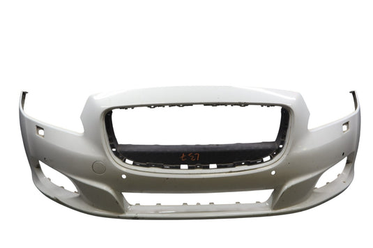 10-15 Jaguar X351 XJ XJL XJR Front Bumper Cover Panel Assembly White Oem