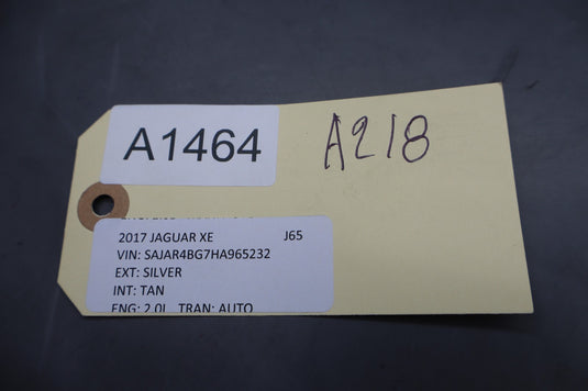 17-20 Jaguar XE Front Right Side Door Lock Switch W/ Storage Pocket Oem