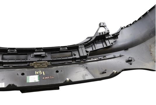 10-15 Jaguar X351 XJ XJR Rear Bumper Cover Panel Assembly Black AW9317A958BA OEM