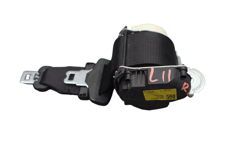 Load image into Gallery viewer, 17-19 Alfa Romeo Giulia 952 Rear Center Seat Belt Seatbelt Retractor Black Oem
