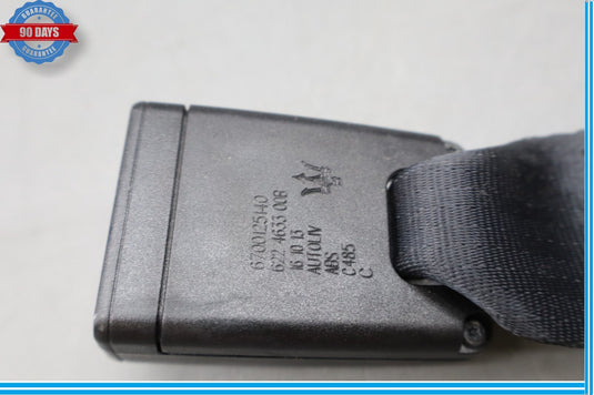 14-21 Maserati Ghibli Rear Left Driver Side Seat Belt Buckle Black Oem