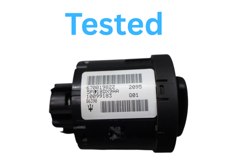 Load image into Gallery viewer, 14-22 Maserati Ghibli Front Dash Headlight Control Switch 670019822 Oem
