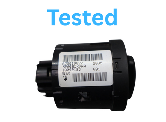 14-22 Maserati Ghibli Front Dash Headlight Control Switch 670019822 Oem