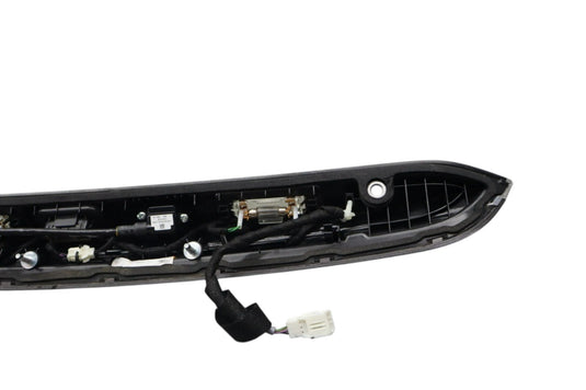 14-17 Maserati Ghibli S Rear Trunk License Plate Light Cover Trim W/ Camera Oem