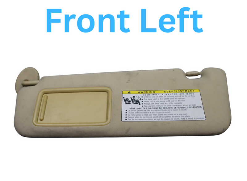 Load image into Gallery viewer, 07-12 Lexus LS460 Front Left Driver Side Door Sun Visor Shade 74310-50330 Oem
