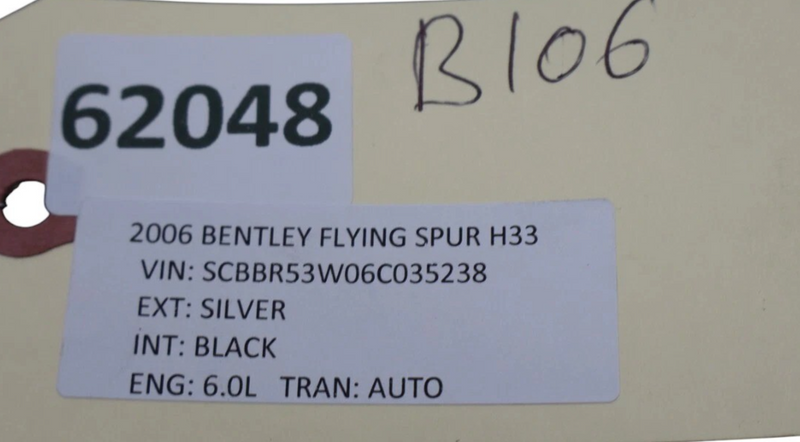 Load image into Gallery viewer, 06-13 Bentley Continental Flying Spur Front Left Side Seat belt Buckle Black Oem
