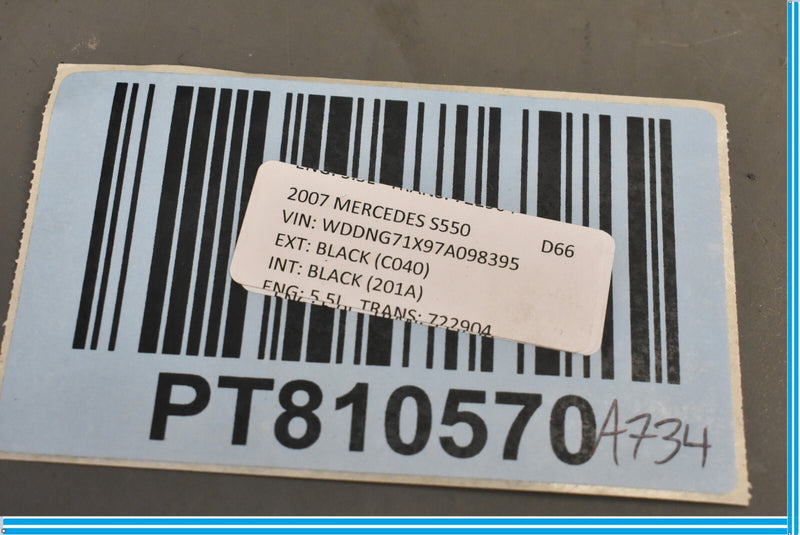 Load image into Gallery viewer, 07-13 Mercedes S550 S600 Rear Right Side Keyless Door Lock Latch Actuator Oem
