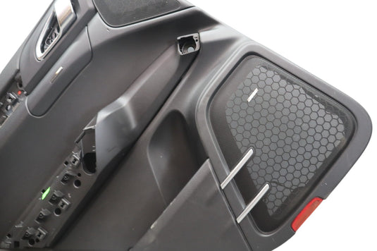 11-18 Porsche Cayenne Rear Left Driver Side Interior Door Trim Panel Black Oem