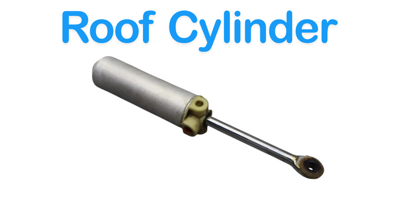 Load image into Gallery viewer, 02-05 Ford Thunderbird Right Passenger Side Soft Top Folding Roof Cylinder OEM
