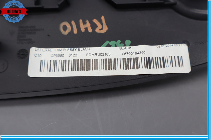 Load image into Gallery viewer, 14-20 Maserati Ghibli Front Dash Right Passenger Side End Cap Trim Cover Oem
