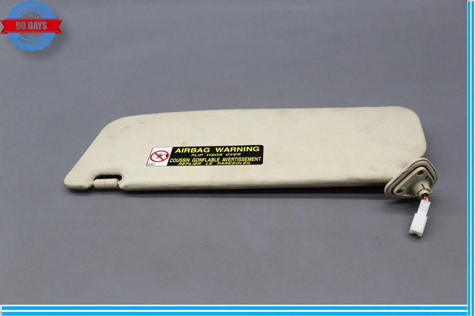 02-05 Lexus SC430 Front Right Passenger Side Sun Visor w/ Vanity Mirror Oem