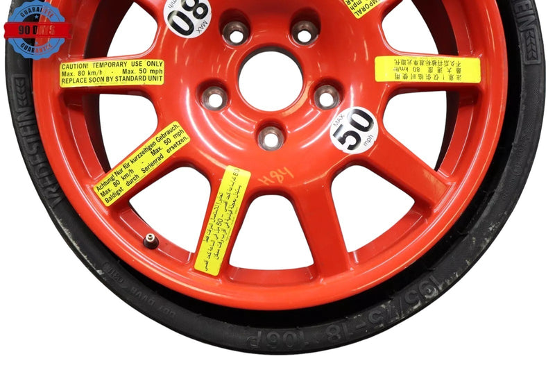 Load image into Gallery viewer, 11-17 Volkswagen Touareg 958 Emergency Spare Tire Wheel R18 18&quot; 7P0601027 Oem
