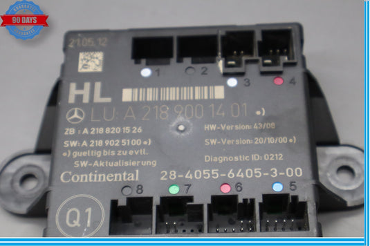 08-18 Mercedes W218 CLS550 Rear Left Driver Side Door Control Module Oem
