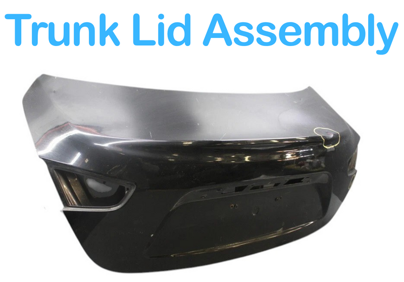 Load image into Gallery viewer, 14-20 Maserati Ghibli M157 Trunk Lid Shell Cover Panel Assembly Black OEM
