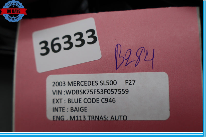 Load image into Gallery viewer, 03-08 Mercedes R230 SL500 Left Driver Side Door Audio Speaker Bose Oem
