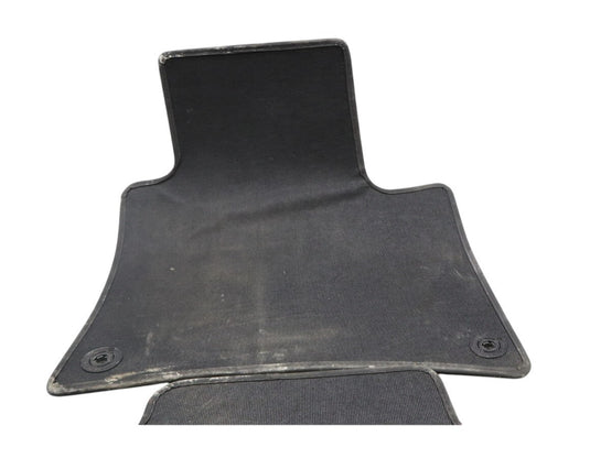 11-18 Porsche Cayenne Front & Rear Floor Mat Carpet Cover Set of 4 Oem