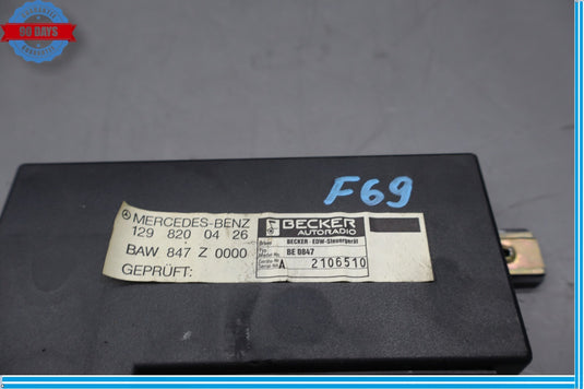 90-95 Mercedes R129 300SL 500SL Anti Theft Key Alarm Control Module Oem