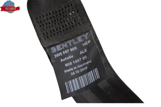 06-13 Bentley Continental Flying Spur Rear Left Driver Side Seat Belt OEM