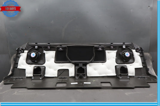14-17 Maserati Ghibli Rear Deck Lid Parcel Shelf Trim Black Oem