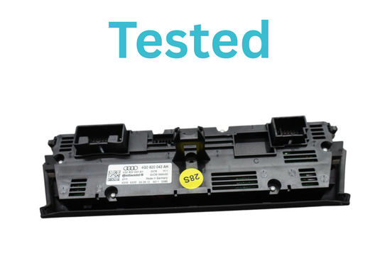 12-18 Audi A6 Quattro HVAC AC Heater Climate Temperature Control Unit Oem