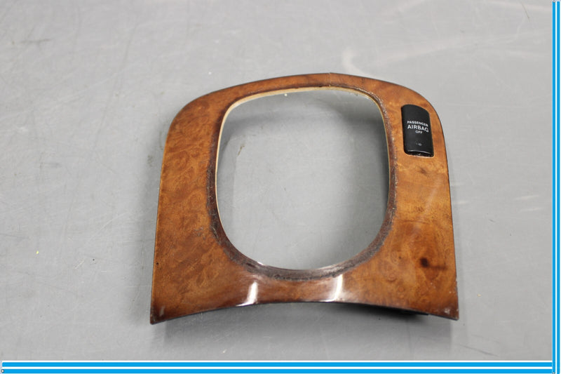 Load image into Gallery viewer, 03-06 Mercedes S500 S600 Front Center Console Shifter Bezel Trim Wood Oem
