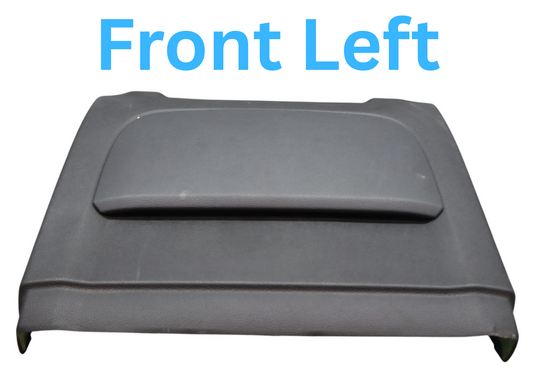09-13 BMW F10 550i GT 750i Front Left Driver Side Seat Back Cover Panel Oem