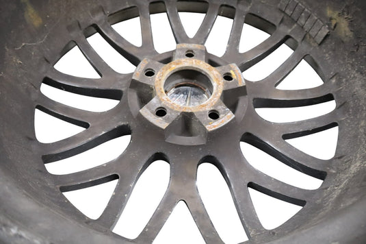 Used Alloy Wheels Ssw Mesh038 5 Holes 112 Black Glass Edge Et45 8-18 Inches