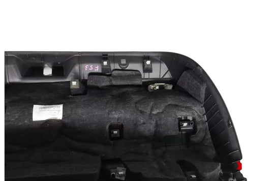 10-13 Porsche Panamera Tailgate Liftgate Lower Trim Cover Panel & Lamp Gray Oem