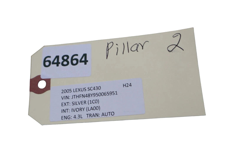 Load image into Gallery viewer, 02-10 Lexus SC430 Front Left Side A Pillar Cover Panel Trim 6222024040 OEM
