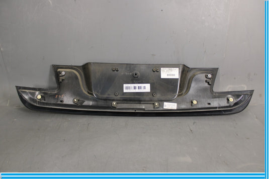 09-15 BMW 750Li 750i F01 F02 Rear Trunk Lid Hatch License Plate Molding Trim Oem